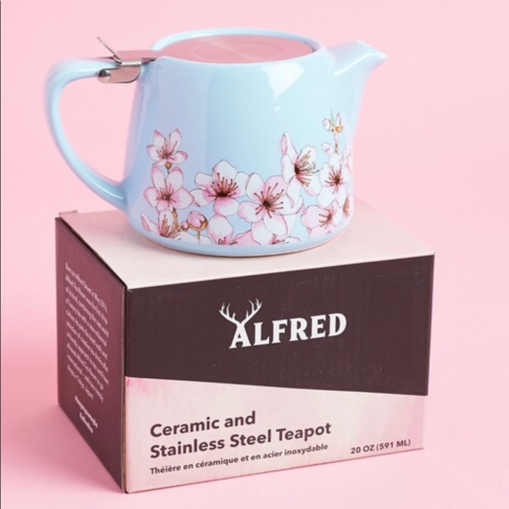Alfred Ceramic Stainless Steel Teapot